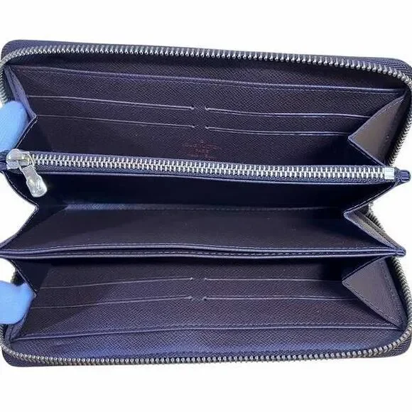 Louis Vuitton Zippy Wallet Damier Ébène Long Wallet